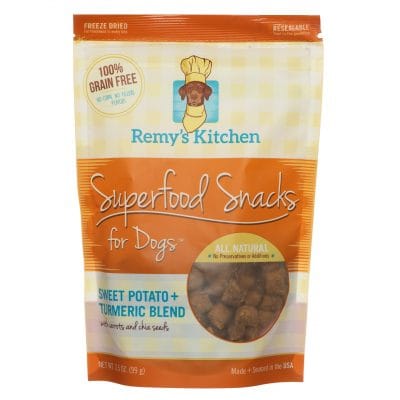 Sweet Potato+Turmeric Superfood Snacks for Dogs