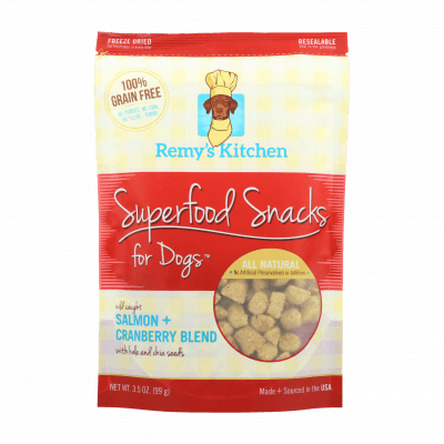 Salmon+Cranberry Superfood Snacks for Dogs