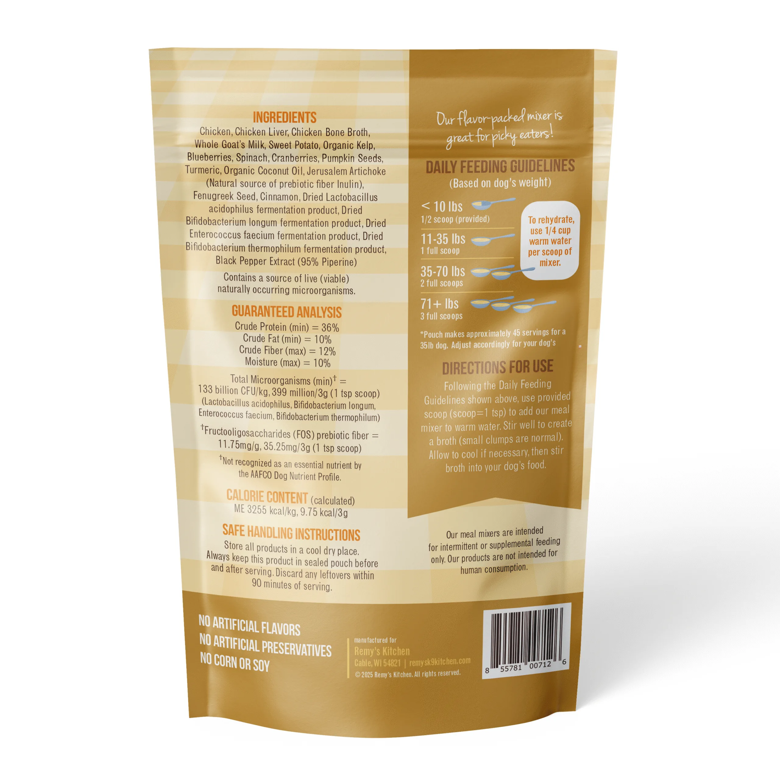 SuperfoodPLUS Meal Mixer for Dogs Chicken - Image 2